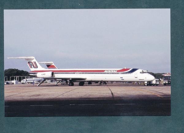 MC Donnell Douglas MD-83 LV-WGM